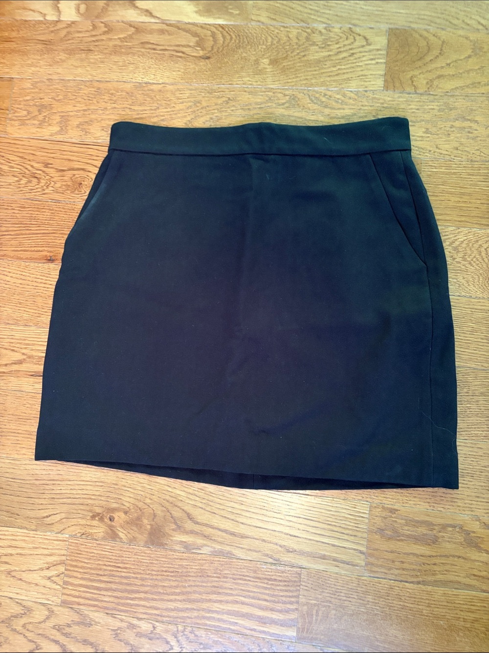 & Other Stories Black Mini Skirt